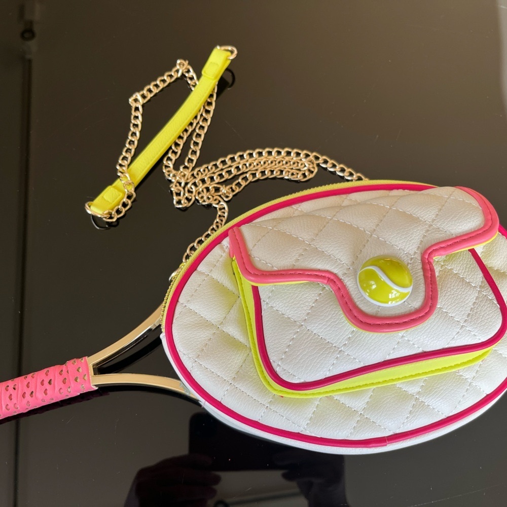 Betsey Johnson Kitsch Tennis anyone crossbody purse